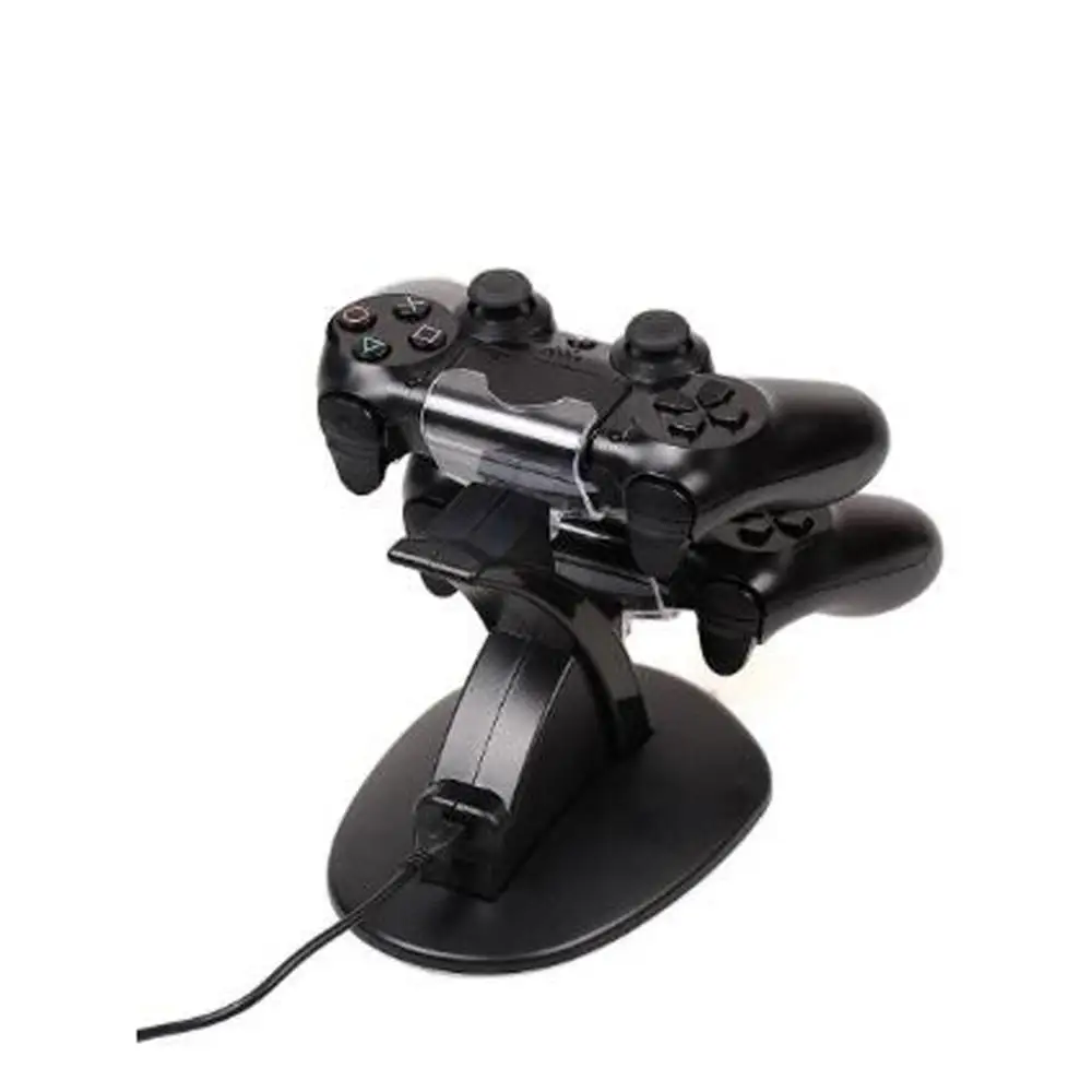 Зарядная станция для контроллера PS4 двойной разъем USB светодиодный сигнал