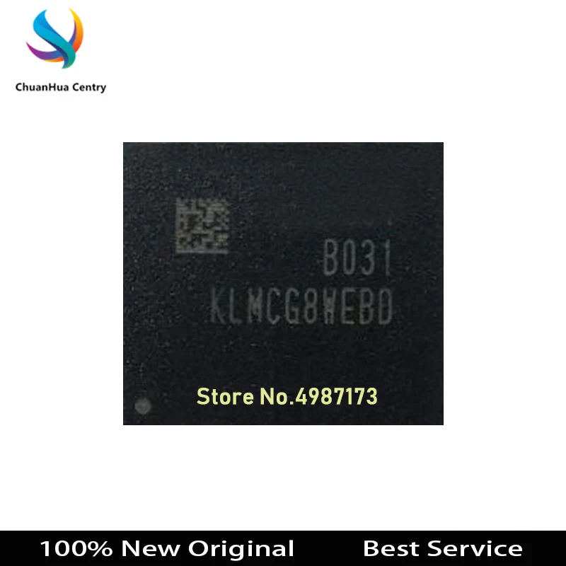 

1 Pcs KLMCG8WEBD-B031 BGA 100% New Original KLMCG8WEBD-B031 In Stock Bigger Discount for the More Quantity