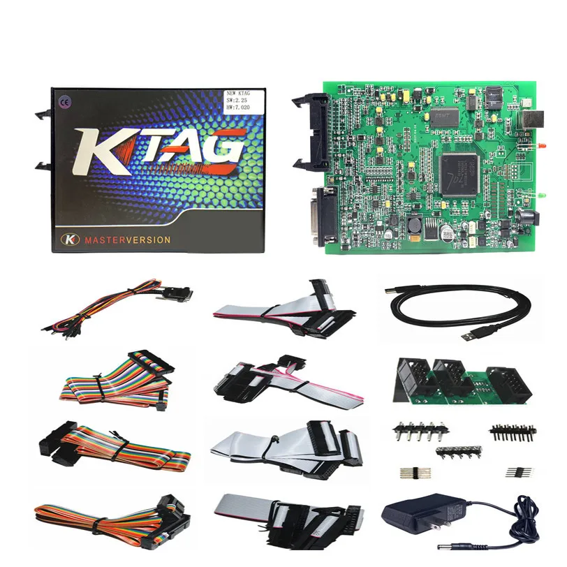 Онлайн KTAG V2.25 V7.020 мастер ECU чип Тюнинг инструмент KESS Master V2.47 V5.017 BDM Рамка