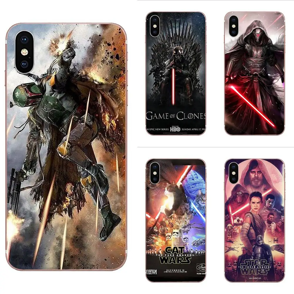 

Silicone Phone Shell Cover Iron Star Wars For Samsung Galaxy Note 5 8 9 S3 S4 S5 S6 S7 S8 S9 S10 5G mini Edge Plus Lite
