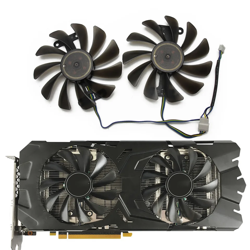 GTX1070Ti GTX1080 vga冷却ファンギャラクシーKFA2 geforce gtx 1070