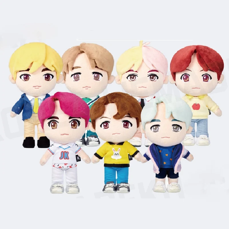 Kpop Bangtan мальчики JK дом Q стиль плюшевые игрушки PP хлопок милые куклы любители
