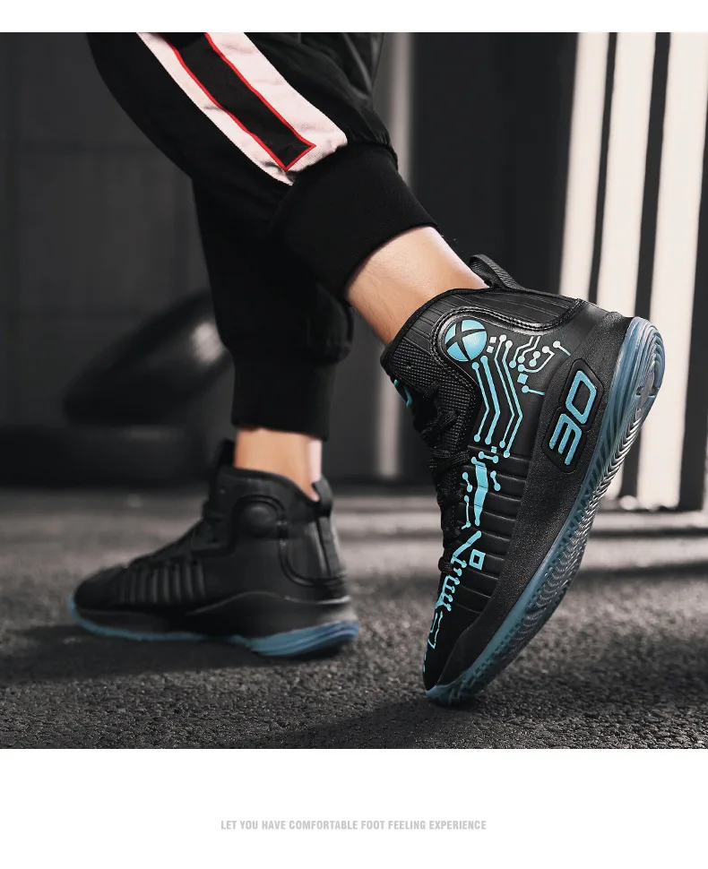 Г. Осенне-зимняя Баскетбольная обувь мужские армейские ботинки с высоким берцем Нескользящая дышащая Спортивная обувь на шнуровке для студентов