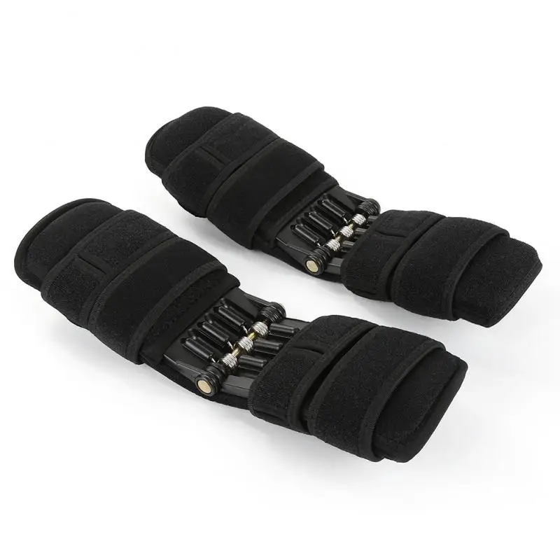 2pcs Elbow Knee Pads Power Lift Joint 360&deg; Support Knee Pads Powerful Rebound Spring Force Protection Booste Band