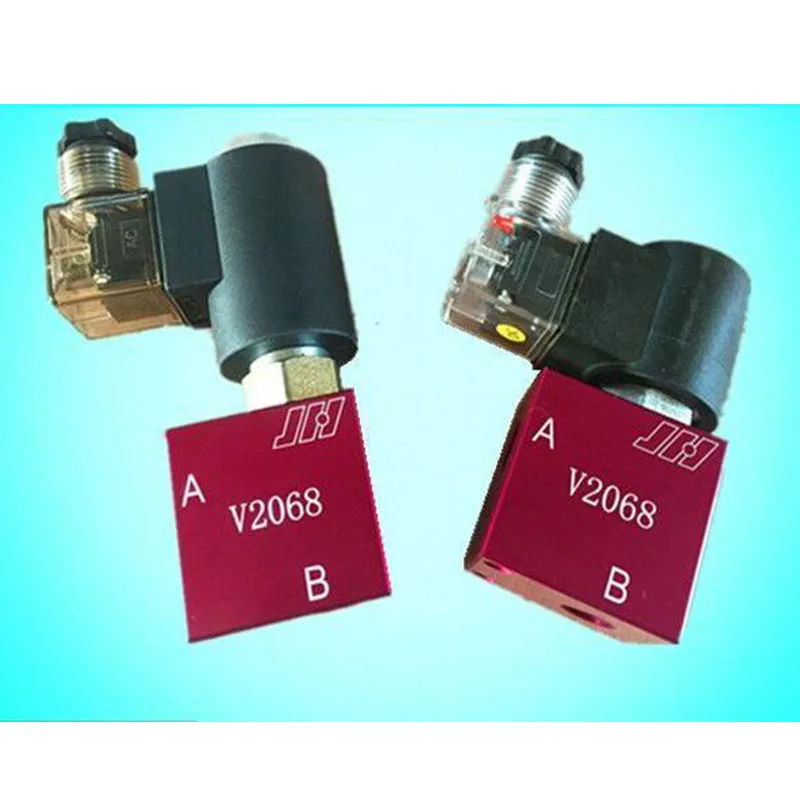 Гидравлический клапан трубчатый картридж электромагнитный обратный клапан V2068 предохранительный клапан соленоид односторонний клапан удерживающий клапан