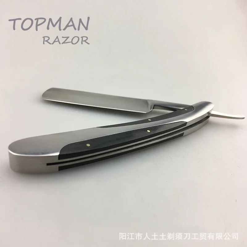 Black Wood Razor Vintage Manual Razor Eyebrow Scraper Shaving Hair Shaving Head Shaving Knife G1106 1 Black Wood Razor Vintage Manual Razor Eyebrow Scraper Shaving Hair Shaving Head Shaving Knife G1106 2