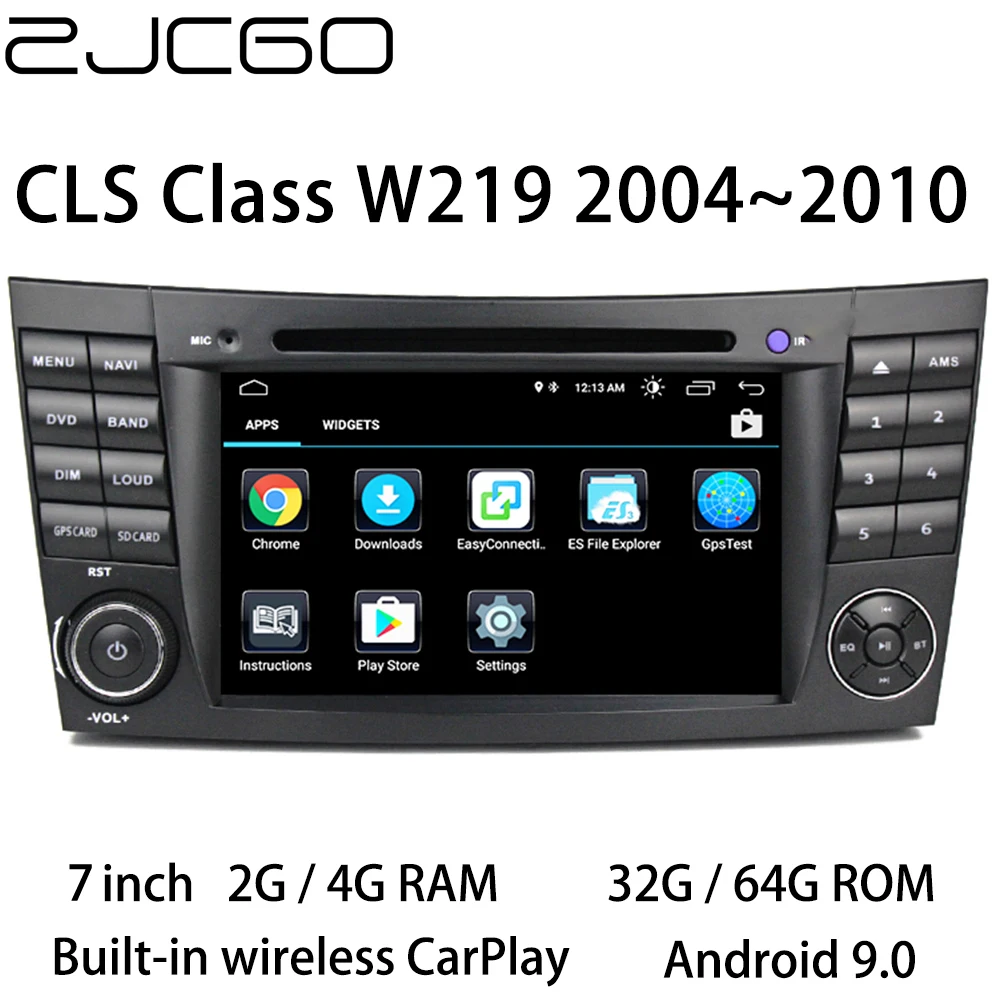 Car Multimedia Player Stereo GPS DVD Radio Navigation Android Screen for Mercedes Benz CLS Class W219 CLS350 CLS500 2004~2010