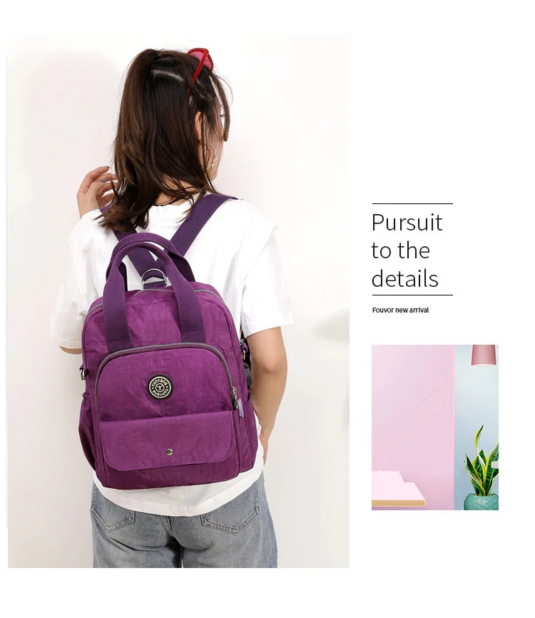 Женский нейлоновый водонепроницаемый рюкзак, рюкзак для путешествий, USB зарядное устройство, рюкзаки, школьные сумки для девочек-подростков, рюкзак, школьные сумки для женщин
