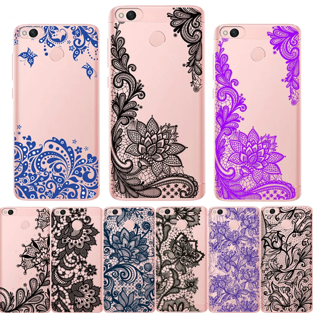 Lovely Mandala Flower Shockproof Soft Cover Case For Xiaomi MI 8 Redmi Note 5A Phone Coque 6A 4X 6 4 4A Mi A1 5X |