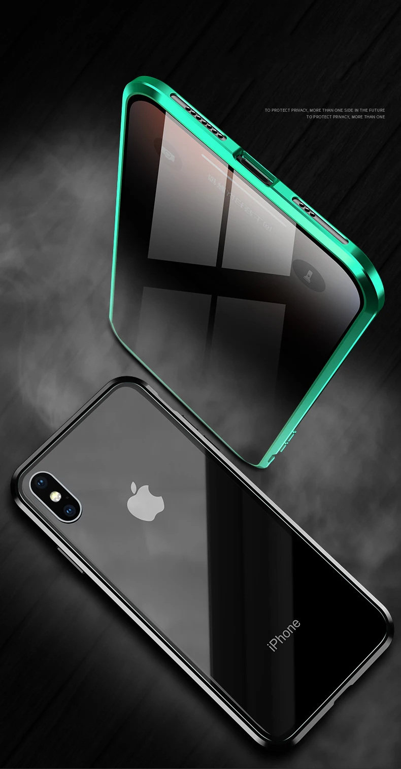 Магнитный металлический чехол для iPhone 11 Pro Max 11 Pro 11 XS Max XR XS X 7 8 6 6S Plus защита от 360