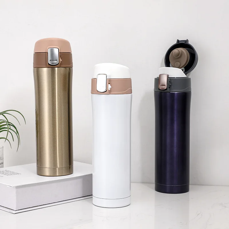 500ml Thermos Vacuum Flasks Water Bottle Travel Coffee Mug Tea Milk