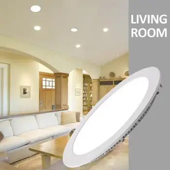 

AC 165—265V 50/60Hz LED Downlight Spotlight Embedded LED Panel Light in Hotel Energy Saving 12w Round