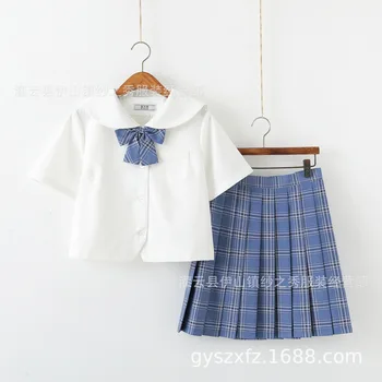 

Anime LoveLive! cosplay Student JK Uniforms Japanese Girls School Uniform Long Short Sleeve Sailor Suit Pleated Skirt Suits Tie