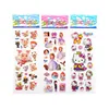 6 Sheet/pack Bubble Stickers 3D Foam Cartoon Animation Around Kids Cute Stickers Puffy Children DIY Toys Girls Birthday Gift ► Photo 3/6