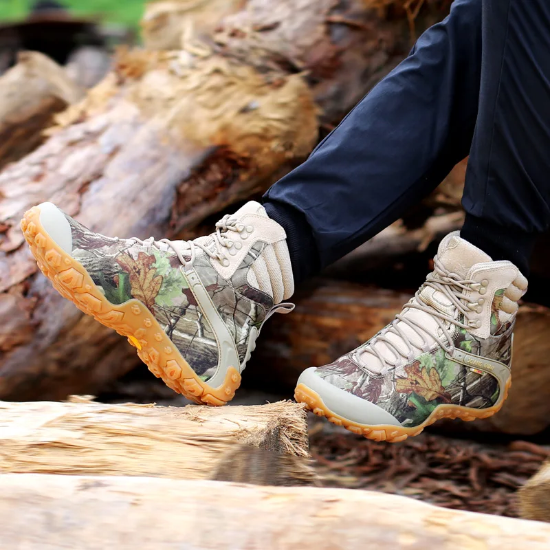 Мужские треккинговые ботинки прочные водонепроницаемые Нескользящие походные ботинки для альпинизма военные тактические ботинки кроссовки 6#15/15D50