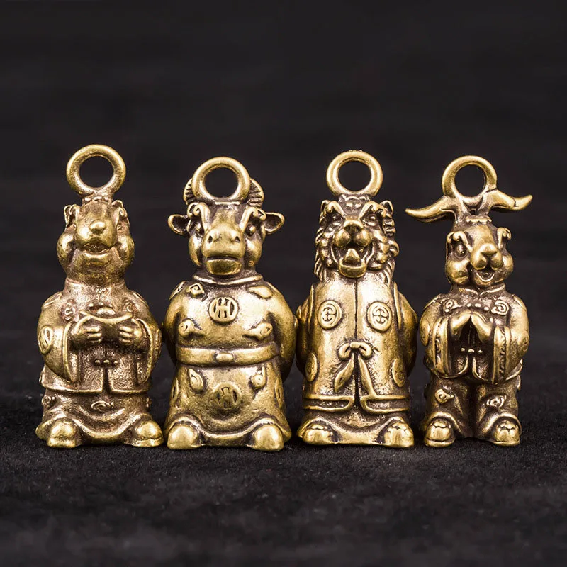 cartoon animals keychain pendant (7)