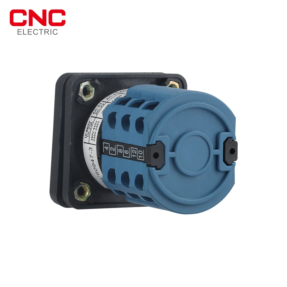 CNC 1PCS 선택기 로터리 스위치 5-20A 220V 범용 전환 스위치 3 위치 3 노트 전기 모터 반전 스위치