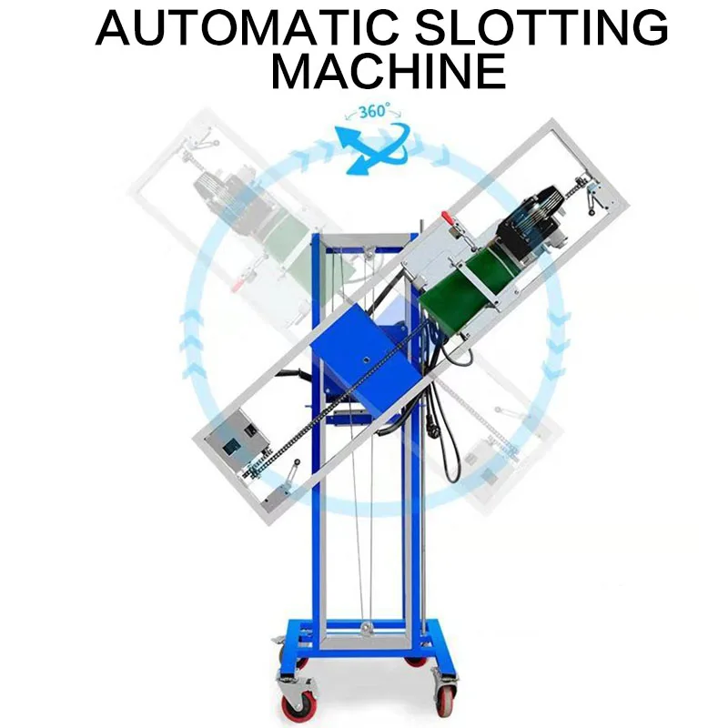 

Automatic slotting machine 3.2m lifting frame once forming dust-free hydropower engineering concrete wall trunking machine