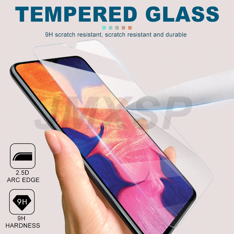 3Pcs Tempered Glass For Samsung Galaxy A10 A20 A30 A40 A50 Protective Glass Samsung A10S A20S A30S A40S A50S Glass A20E Film