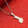 Suomen Tasavalta Map Pendant Necklaces for Women Suomi Finland Maps Chain Jewelry 1