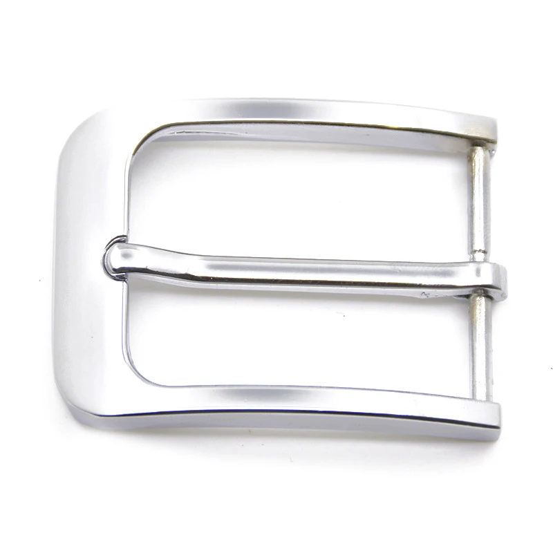 Metal Pin Buckle for Fashion Waistband DIY Leather Craft in Black, Silver, and Bronze