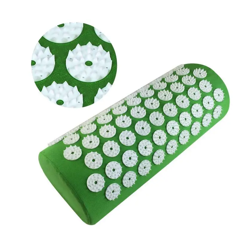 Acupressure Mat with Pillow Fitness Cushion Yoga Mat Relieve Stress Back Body Pain Spike for Home Pad Mattress Massage Set