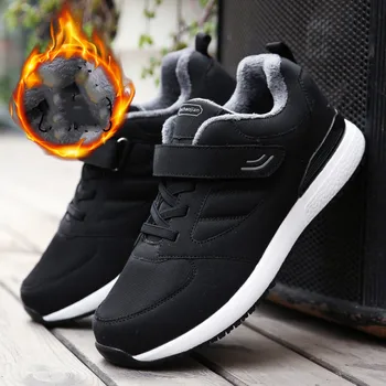 

Men Boots Lightweight Winter Shoes For Men Snow Boots Waterproof Winter Footwear Plus Size 45 Botas Unisex Ankle Snow Sneakers