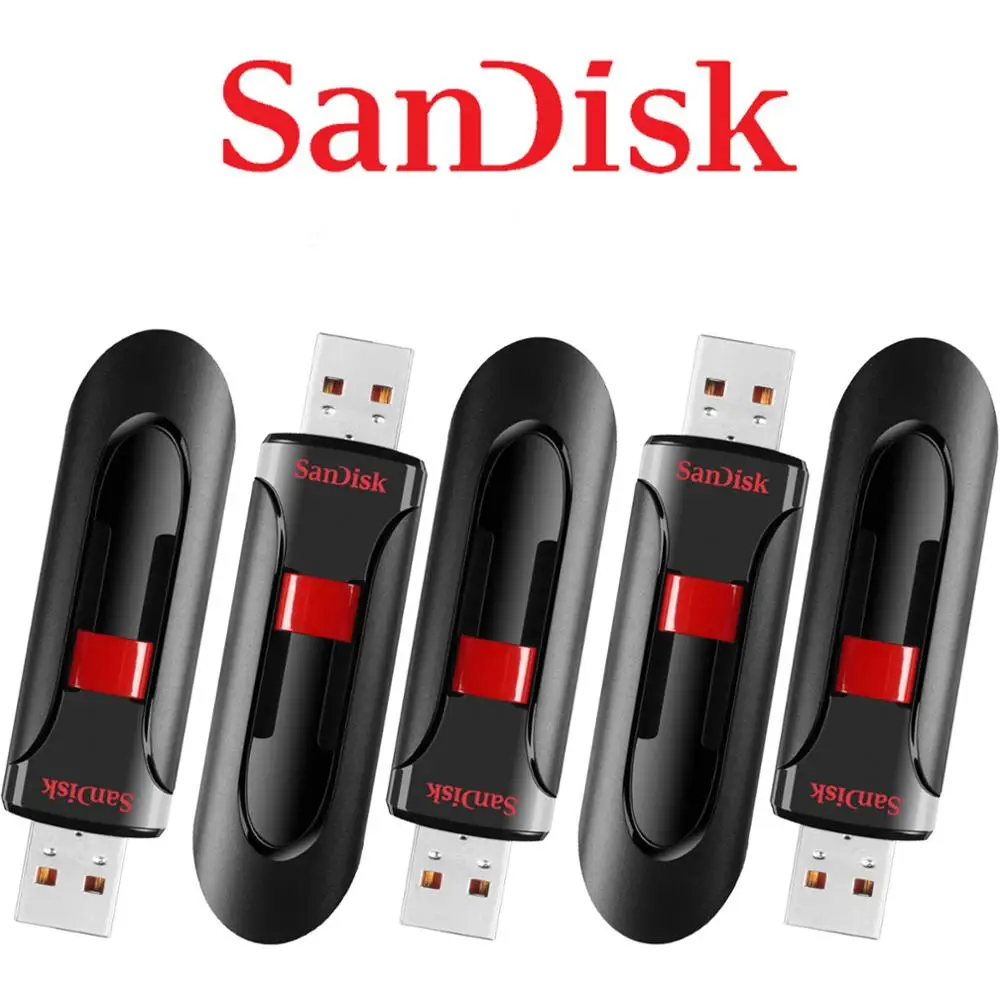 Флеш-накопитель SanDisk, USB флеш-накопитель, флеш-накопитель, USB 3,0, USB ключ, 128 ГБ, 64 ГБ, 32 ГБ, 16 ГБ, флеш-накопитель, USB флеш-накопитель, флэш-диск