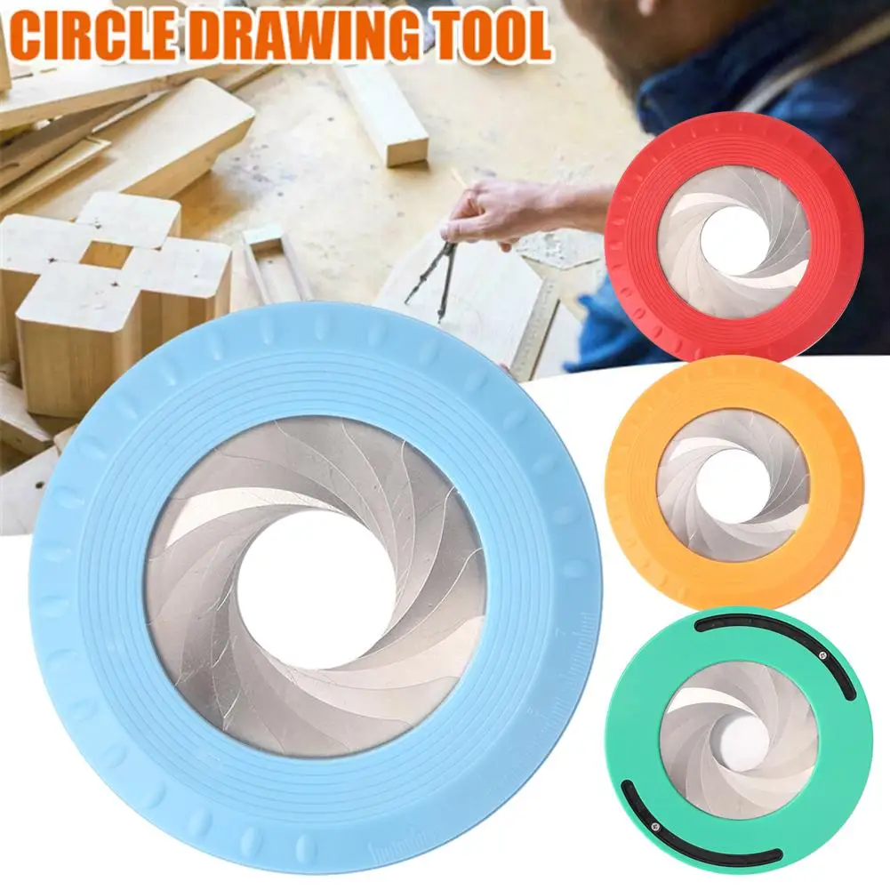 

12.5cm Flexible Adjustable Circle Drawing Tool for Measuring Woodworking RP5S6