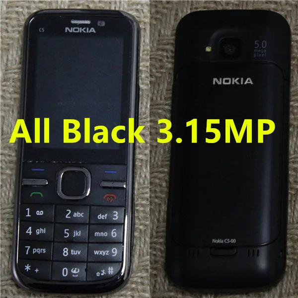 iphone 8 refurbished C5 Original Unlocked Nokia C5-00 Cellphone 3.15MP 3G Bluetooth FM Cheap Mobile Phone Free shipping iphone 11 refurbished Refurbished Phones