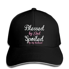 Магазин Blessed By God isported By My Hand Fitted Funny Wife Joke Top короткая бейсболка для женщин бейсболка