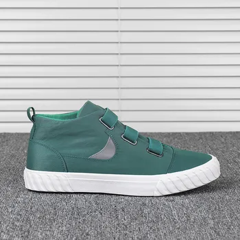 

Men's casual shoes jogging shoes lightweight lace-up sneakers color matching flat shoes outdoor Men's all-match canvas shoes