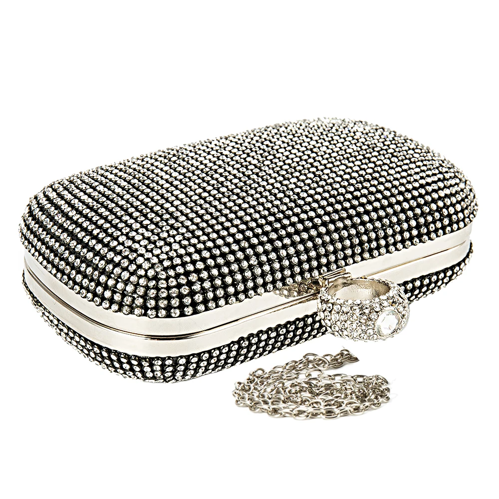  Evening Clutch Bags Diamond-Studded Evening Bag with Chain Shoulder Bag Women's Handbags Wallets Ev - 33041585409