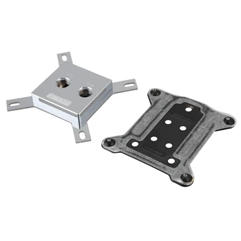 

FREEZEMOD INTEL-JB3T Full Metal CPU Water Cooler Block Use for INTEL LGA 1150 1151 115X 2011 1366 Transparen Mini Channel