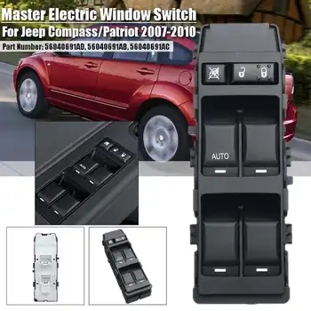 

56040691AD Front Left LHD Window Switch Replacement For Caliber for Jeep for Compass Patriot 2007 2008 2009-10 56040691AB