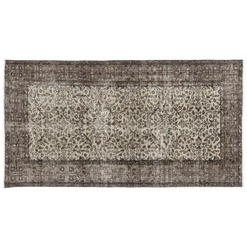 

Handmade Natural Vintage Turkish Area Rug 137x260 Cm-4'6''X8'6''