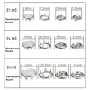 50sets Silver Metal Brass Pearl Prong Snap Buttons, Press Studs Fasteners, Baby Romper Buckle, Clothes Bag Sewing diy 3