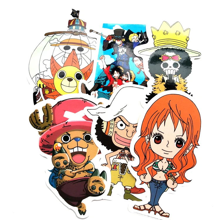 12 шт./цельный аниме стикер игрушки модные Мультяшные детские наклейки забавные