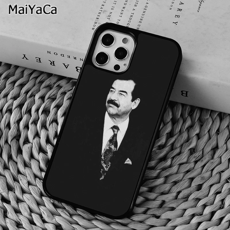 MaiYaCa арабский Ирак Саддам Хуссейн чехол для телефона iphone 11 12 13 mini Pro X XR XS MAX 6S 7 8 Plus 5S
