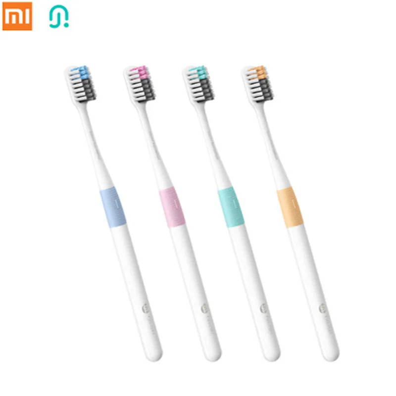 

Original Xiaomi Doctor B Bass Method Tooth Brush 4 Colors/set Bring a Travel Box Travel Toothbrush A Business Travel Necessary