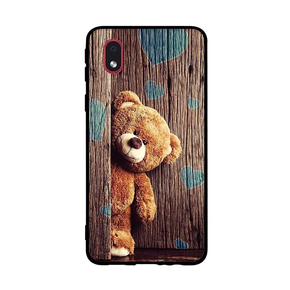 Silicone Case For Samsung Galaxy A01 Core M01 Note 20 Case Soft TPU Back Cover For Samsung Note 20 Ultra Phone Cases Cute Bumper 5