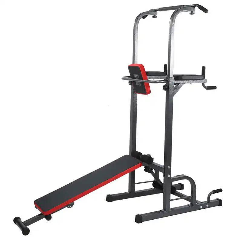 US $305.95 Multifunction Pullup Frame Bracket with Foldable Supine Position Plate Parallel Bars Push Ups Fitness Equipment