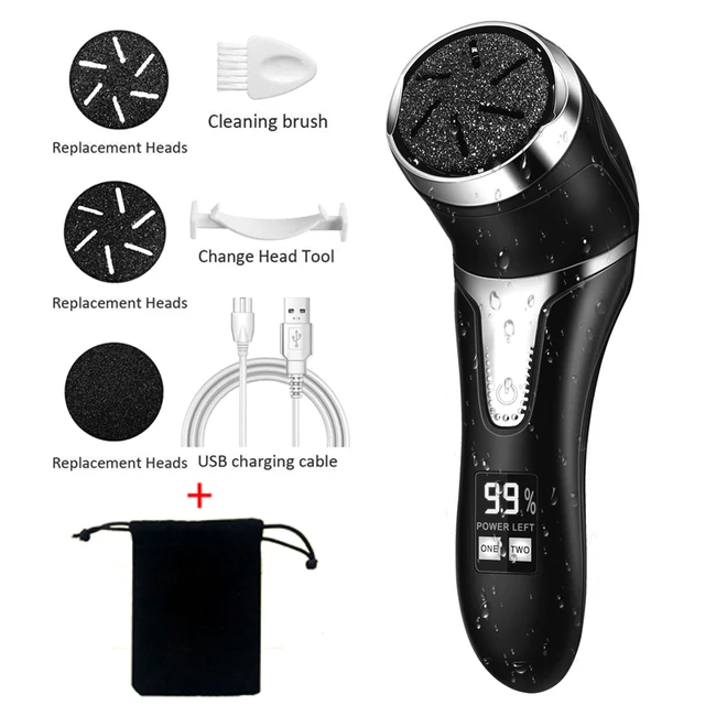 LED Display Elektresch Foussfeil Pediküre-Tools Zwee-Gang Vakuum Pediküre Maschinn Doudeg Haut Schwielentferner Portable Fousspfleeg-Tool_voghion.com