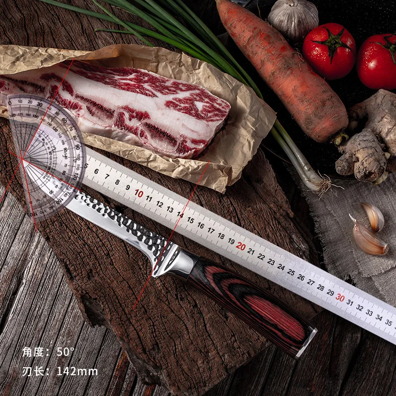 

Knife Sharp Hammer Stainless Steel Chef Fish Knife Deboning Meat Cutting Special Knife For Slaughter Skinning Killing Pig