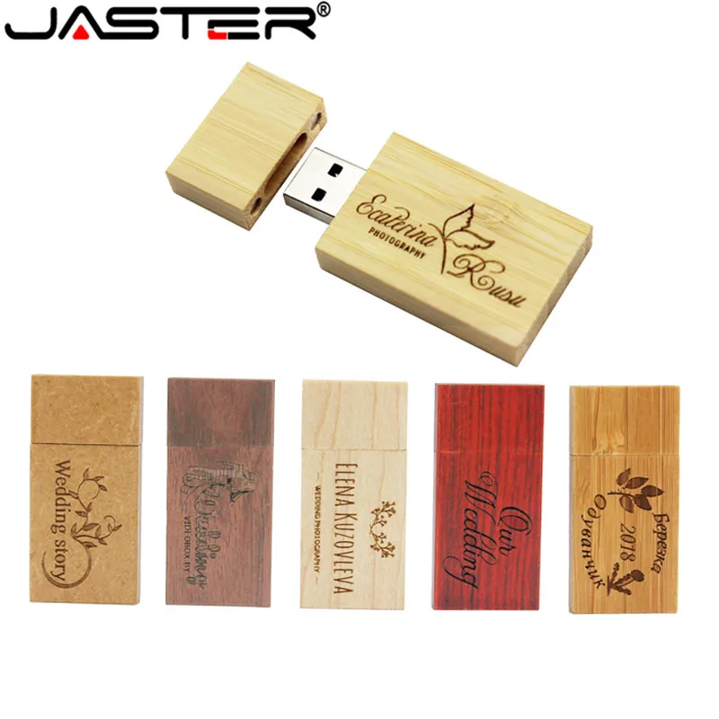 JASTER Акция деревянный 5 шт бесплатный логотип 6 цветный маленький Квадратный Блок