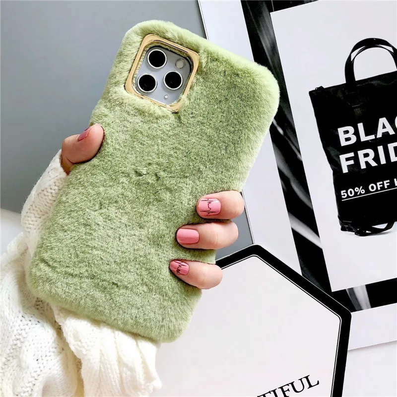 Fluffy Soft Tou Cute Phone Case (17)