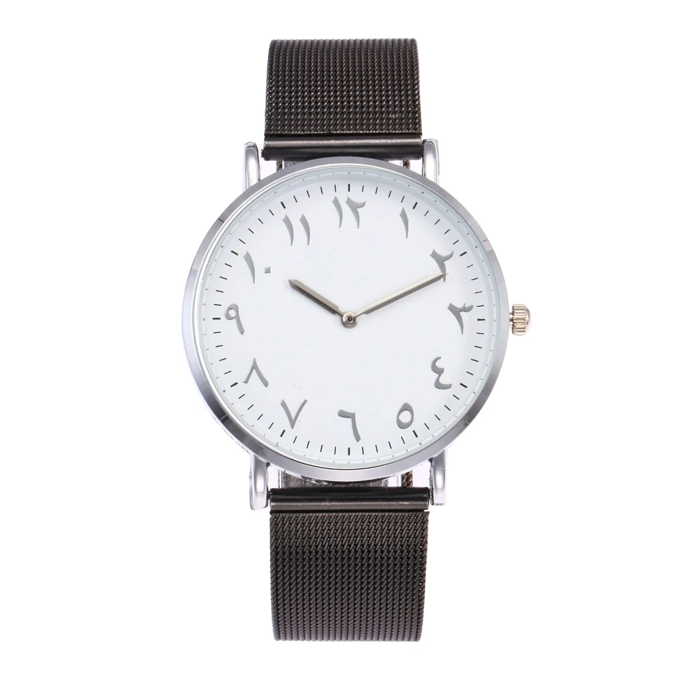 Fashion Design Arabic Watch Women Watches Luxury Rose Gold Stainless Steel Quartz Wristwatch Ladies Watches Clock Montre Femme 3