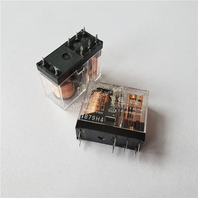 4 шт. Omron Реле G2R 2 5VDC 12VDC 24VDC 250V 5A РЕЛЕ 8 pin реле 5В/12В/24VDC реле|Реле| |