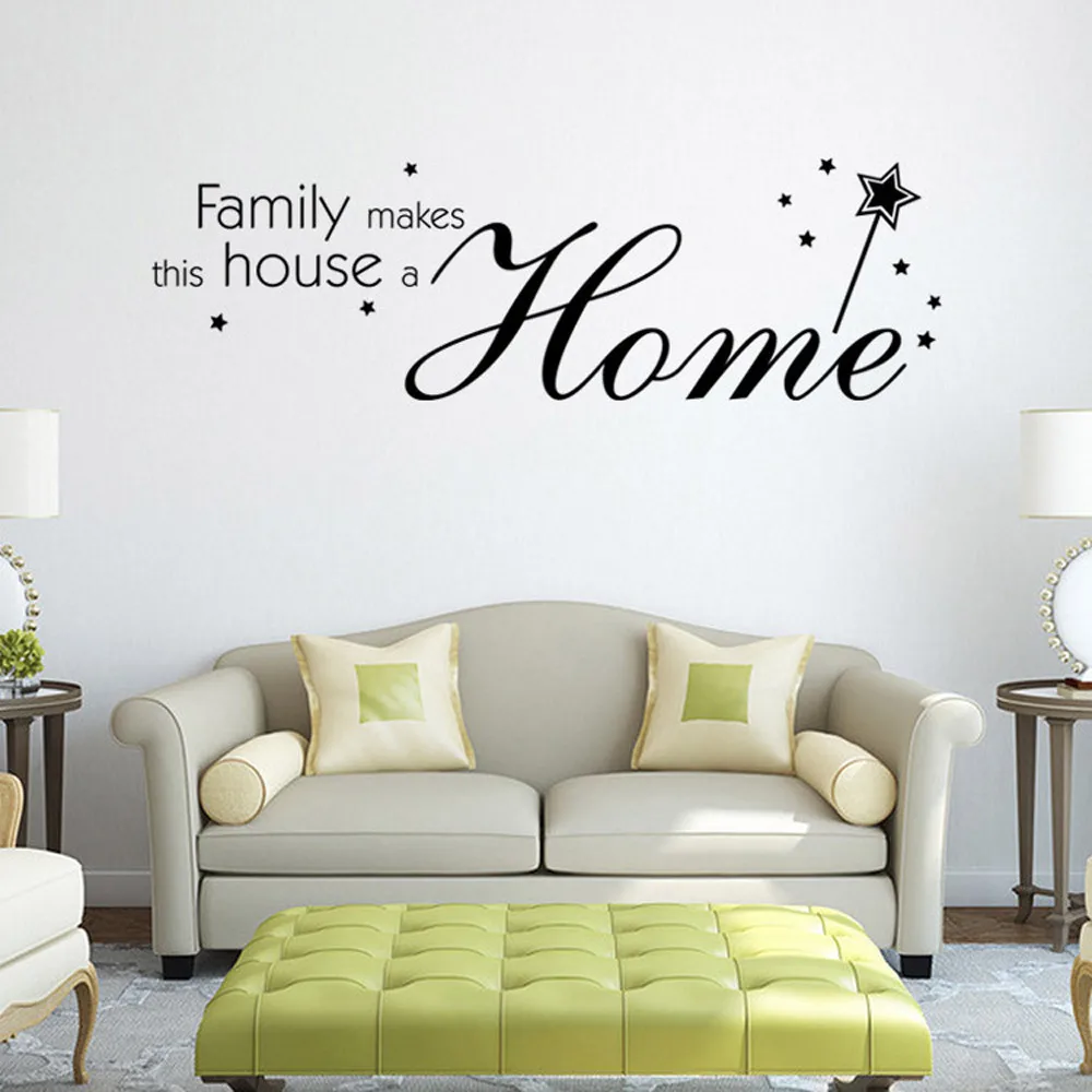 Quote Letters Removable Wall Sticker Art Vinyl Decal Mural Home Bedroom Decor 