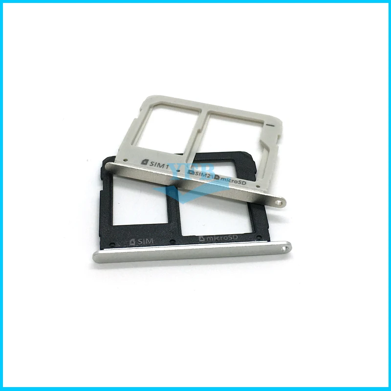 Для Samsung Galaxy A3 A310 A5 A510 A7 A710 2016 SIM карта лоток адаптер считыватель Micro SD Держатель